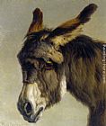Head of a Donkey by Rosa Bonheur